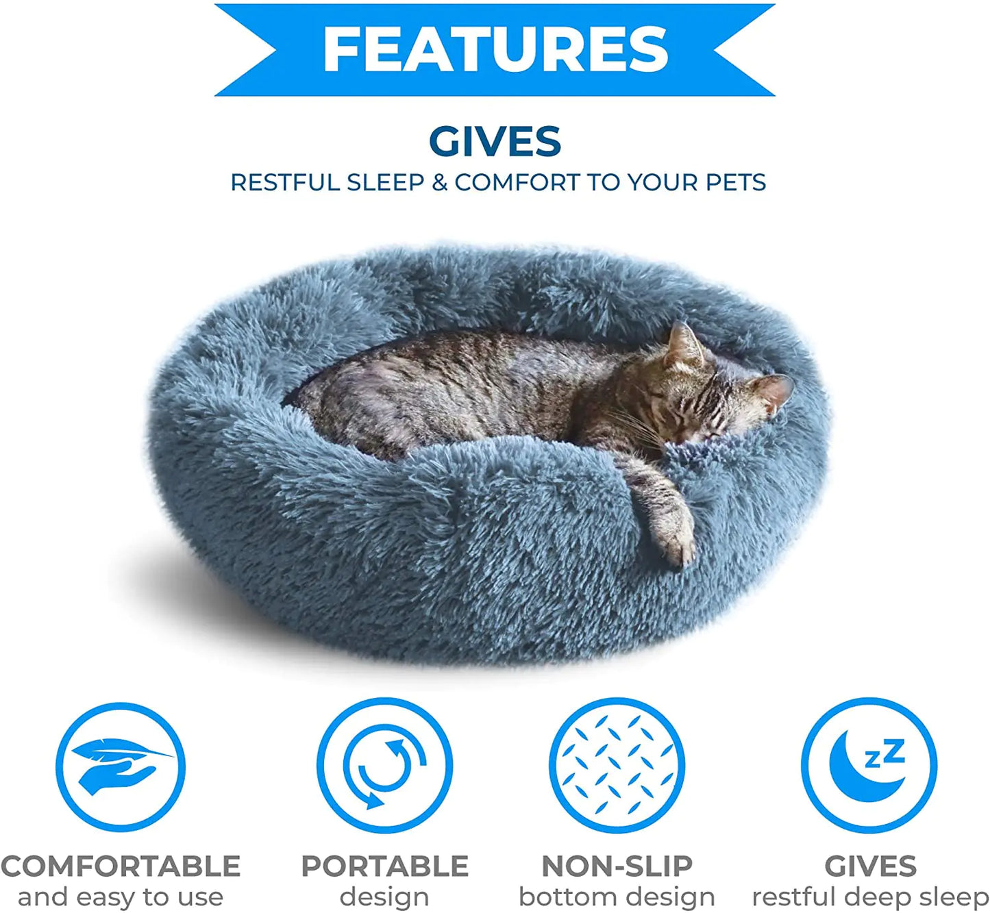 Plush Comfort Cat Nest